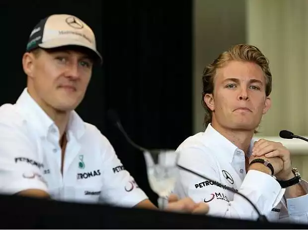 Michael Schumacher und Nico Rosberg Titel-Bild zur News: Michael Schumacher und Nico Rosberg