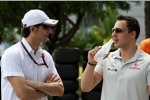 Pedro de la Rosa (Sauber) und Gary Paffett (McLaren) 