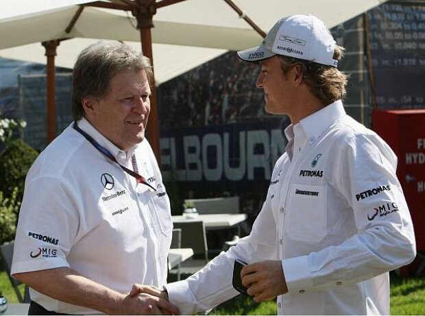 Titel-Bild zur News: Norbert Haug und Nico Rosberg