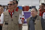 Prinz Feisal und Jean Todt