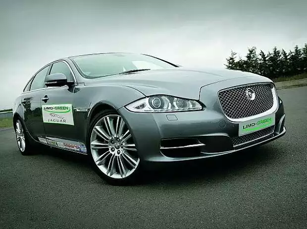 Jaguar XJ "Limo-Green" Titel-Bild zur News: Jaguar XJ "Limo-Green"