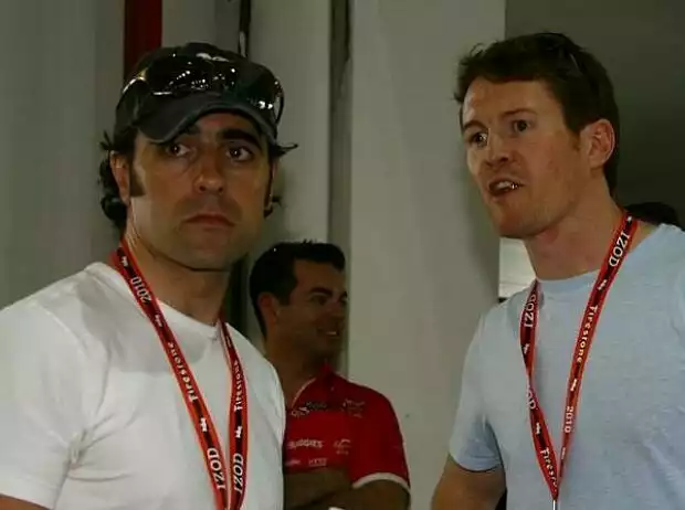Dario Franchitti und Scott Dixon Titel-Bild zur News: Dario Franchitti und Scott Dixon