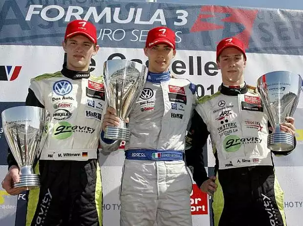 Alexander Sims, Marco Wittmann, Edoardo Mortara Titel-Bild zur News: Alexander Sims, Marco Wittmann, Edoardo Mortara