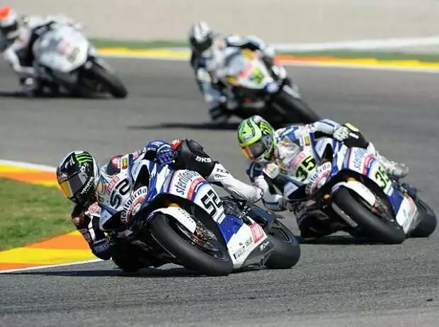 James Toseland, Cal Crutchlow Titel-Bild zur News: James Toseland, Cal Crutchlow