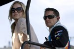 Hamlin-Ersatzmann Casey Mears (Gibbs) mit Ehefrau