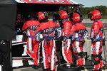 Das Andretti-Team von Ryan Hunter-Reay verfolgt den Start