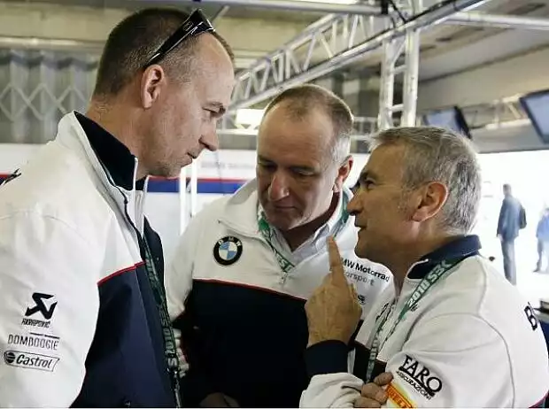 Rainer Bäumel, Berti Hauser, Davide Tardozzi Titel-Bild zur News: Rainer Bäumel, Berti Hauser, Davide Tardozzi