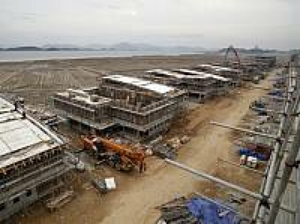 Titel-Bild zur News: Bauarbeiten in Südkorea