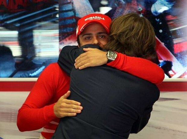 Titel-Bild zur News: Felipe Massa und Luca di Montezemolo