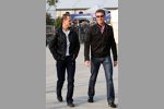 Michael Schumacher (Mercedes) und David Coulthard (Mücke-Mercedes) 