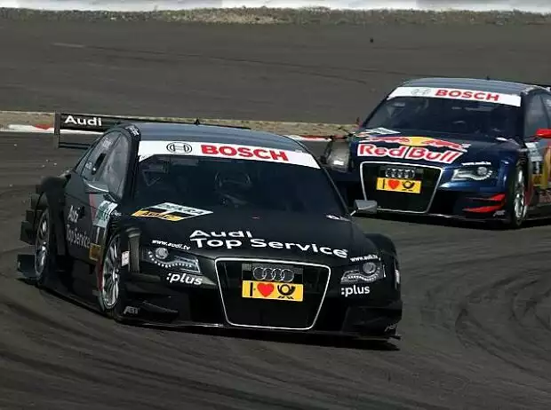 Mattias Ekström, Timo Scheider Titel-Bild zur News: Mattias Ekström, Timo Scheider