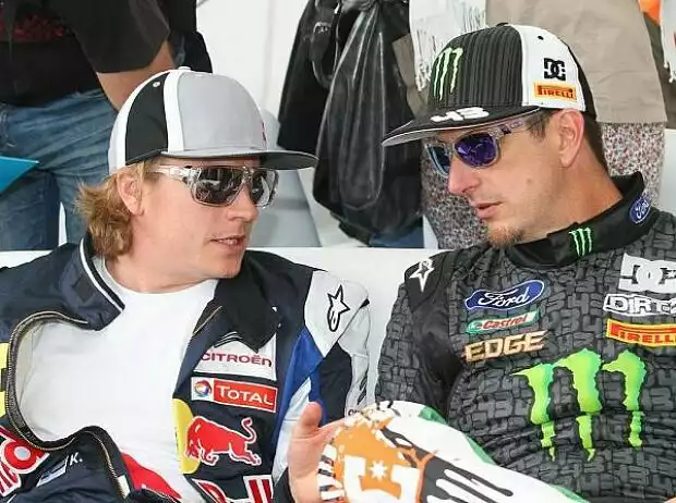 Ken Block, Kimi Räikkönen Titel-Bild zur News: Ken Block, Kimi Räikkönen