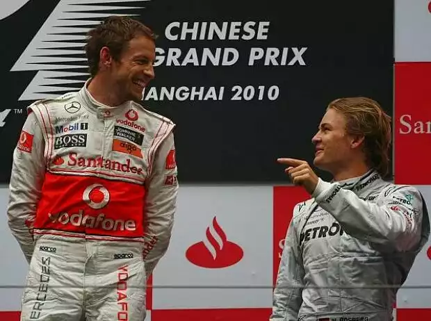 Nico Rosberg, Jenson Button Titel-Bild zur News: Nico Rosberg, Jenson Button