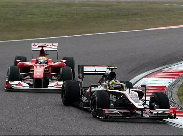 Bruno Senna, Felipe Massa Titel-Bild zur News: Bruno Senna, Felipe Massa