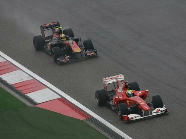 Titel-Bild zur News: Jaime Alguersuari, Felipe Massa