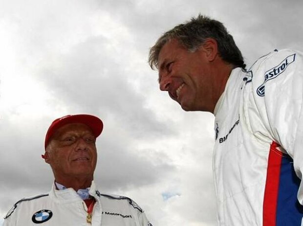 Niki Lauda und Christian Danner