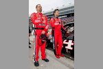 Tony Stewart mit Crewchief Darian Grubb