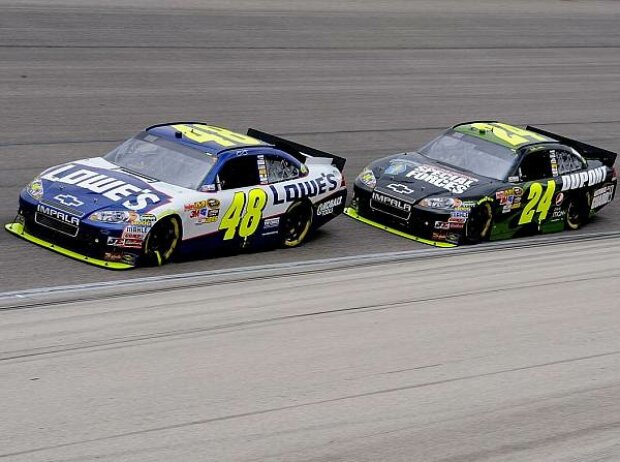Jimmie Johnson, Jeff Gordon Jimmie Johnson, Jeff Gordon
