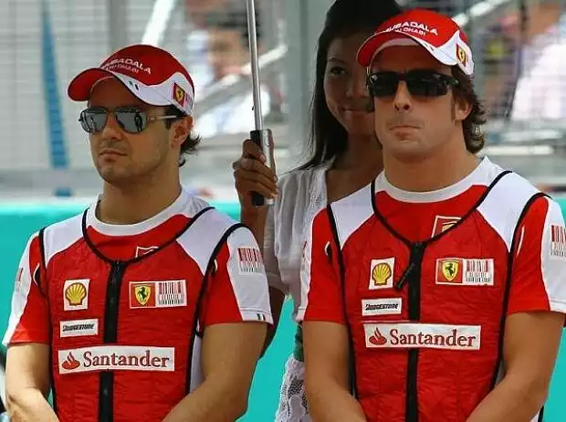 Titel-Bild zur News: Felipe Massa, Fernando Alonso