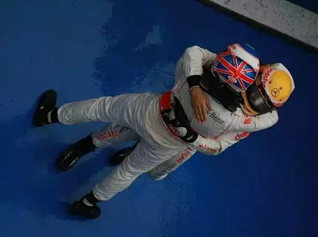 Lewis Hamilton, Jenson Button Titel-Bild zur News: Lewis Hamilton, Jenson Button