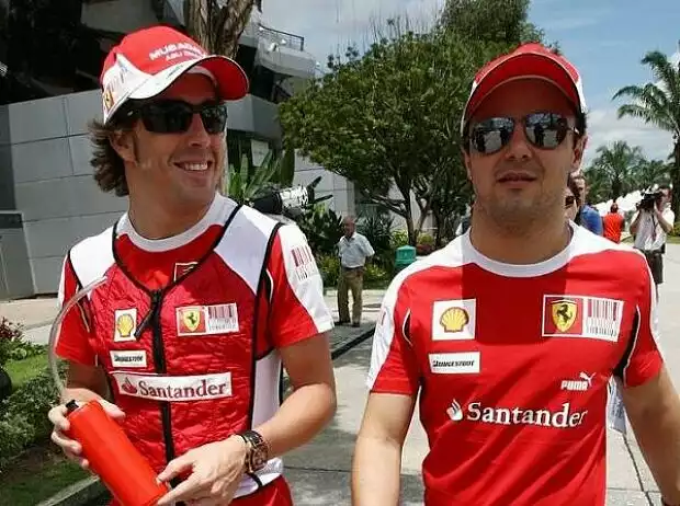 Felipe Massa, Fernando Alonso Titel-Bild zur News: Felipe Massa, Fernando Alonso