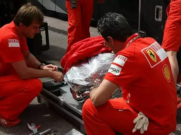 Titel-Bild zur News: Ferrari-V8-Motor