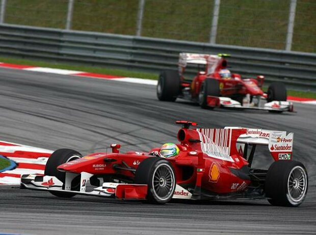 18-Zoll-Räder am Ferrari von Felipe Massa