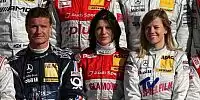 David Coulthard, Katherine Legge, Susie Stoddart