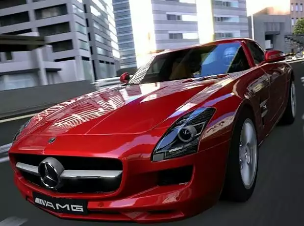 Mercedes-Benz SLS AMG in Gran Turismo 5 Titel-Bild zur News: Mercedes-Benz SLS AMG in Gran Turismo 5