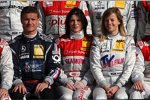 David Coulthard (Mücke-Mercedes) Katherine Legge (Rosberg-Audi) Susie Stoddart (Persson-Mercedes) 
