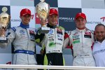 Edoardo Mortara, Marco Wittmann und Valtteri Bottas 