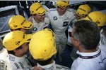 Mario Theissen (BMW Motorsport Direktor) und die Piloten