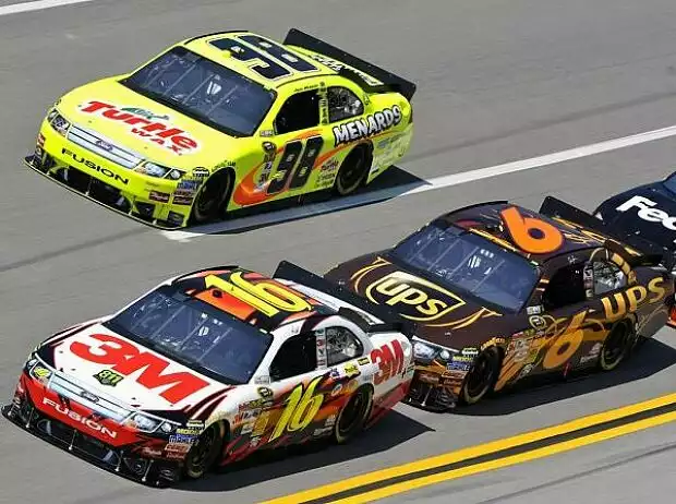 David Ragan, Paul Menard, Greg Biffle Titel-Bild zur News: David Ragan, Paul Menard, Greg Biffle
