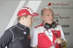 Mattias Ekström (Abt-Audi) Wolfgang Ullrich (Audi Sportchef) 