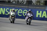 James Toseland (Yamaha) und Jonathan Rea (Ten Kate)