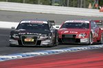 Timo Scheider (Abt-Audi) vor Mike Rockenfeller (Phoenix-Audi) 