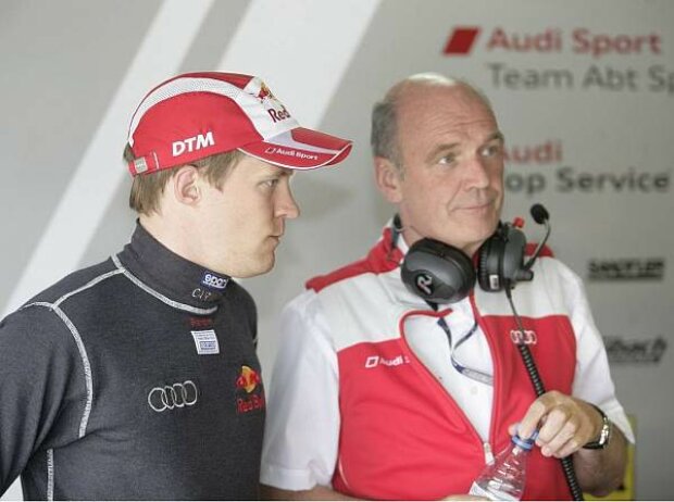 Mattias Ekström und Wolfgang Ullrich