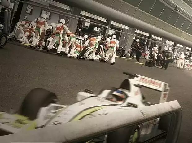 F1 2010 work-in-progress Titel-Bild zur News: F1 2010 work-in-progress