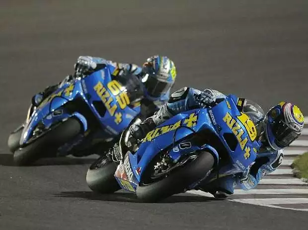 Álvaro Bautista, Loris Capirossi Titel-Bild zur News: Álvaro Bautista, Loris Capirossi