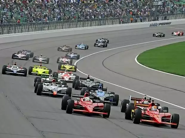 Robert Doornbos, Graham Rahal Titel-Bild zur News: Robert Doornbos, Graham Rahal
