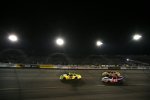 Paul Menard (RPM) Travis Kvapil (Front Row) 