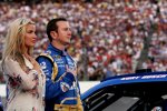 Kurt Busch (Penske) mit Frau Eva