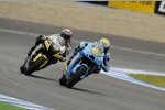 Álvaro Bautista (Suzuki) und Colin Edwards (Tech 3)