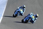 Álvaro Bautista und Loris Capirossi (Suzuki)  