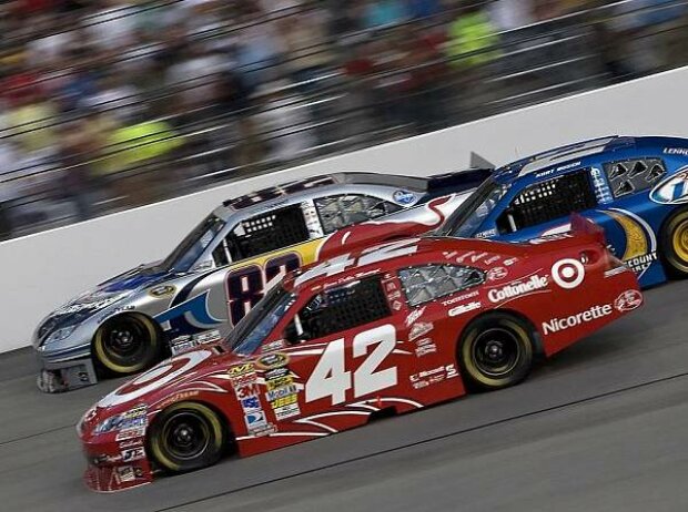Juan Pablo Montoya, Scott Speed, Kurt Busch
