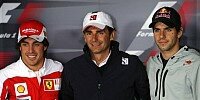 Fernando Alonso, Pedro de la Rosa, Jaime Alguersuari