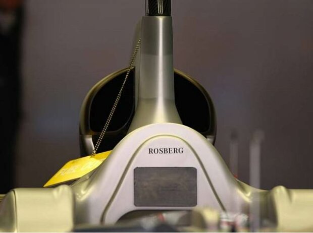Neue Airbox des Mercedes MGP W01 Neue Airbox des Mercedes MGP W01