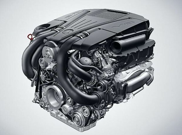 Titel-Bild zur News: Neuer V8 von Mercedes-Benz