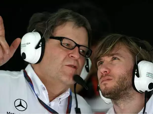 Norbert Haug (Mercedes-Motorsportchef), Nick Heidfeld Titel-Bild zur News: Norbert Haug (Mercedes-Motorsportchef), Nick Heidfeld