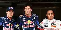 Bild zum Inhalt: Wieder Red Bull: Webber knackt Vettel!